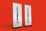 Roll-Up Premium System inkl. Druck (100 x 200 cm) BLACK EDITION