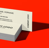 Visitenkarten 4/4C -PERGRAPHICA Rough Creme 300gr 🌿