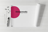 PVC-Plane 100 x 50 cm, 4/0-farbig bedruckt, plano
