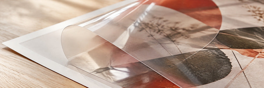 Transparente Folie