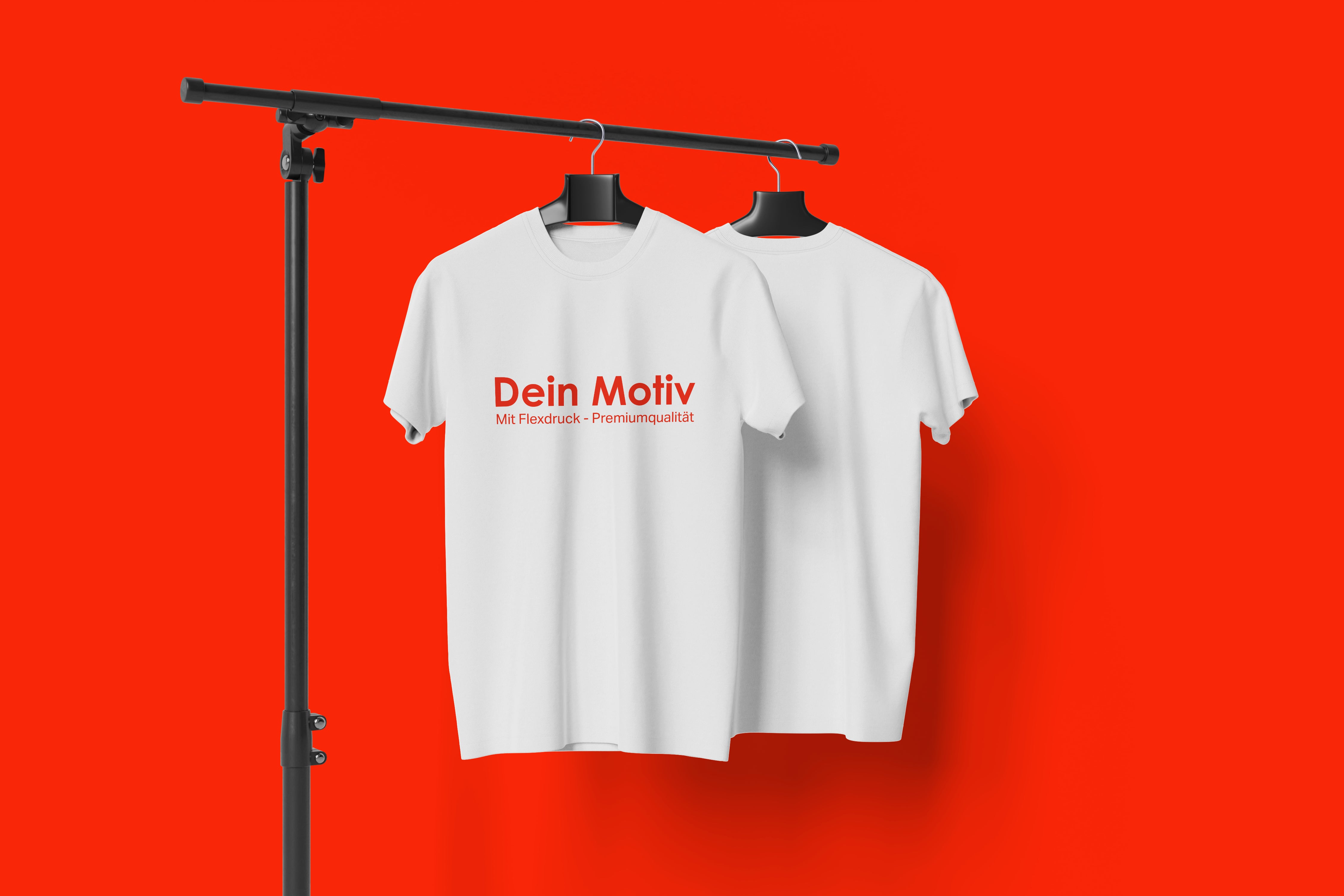 Textildruck (Transfer auf weißes Shirt)