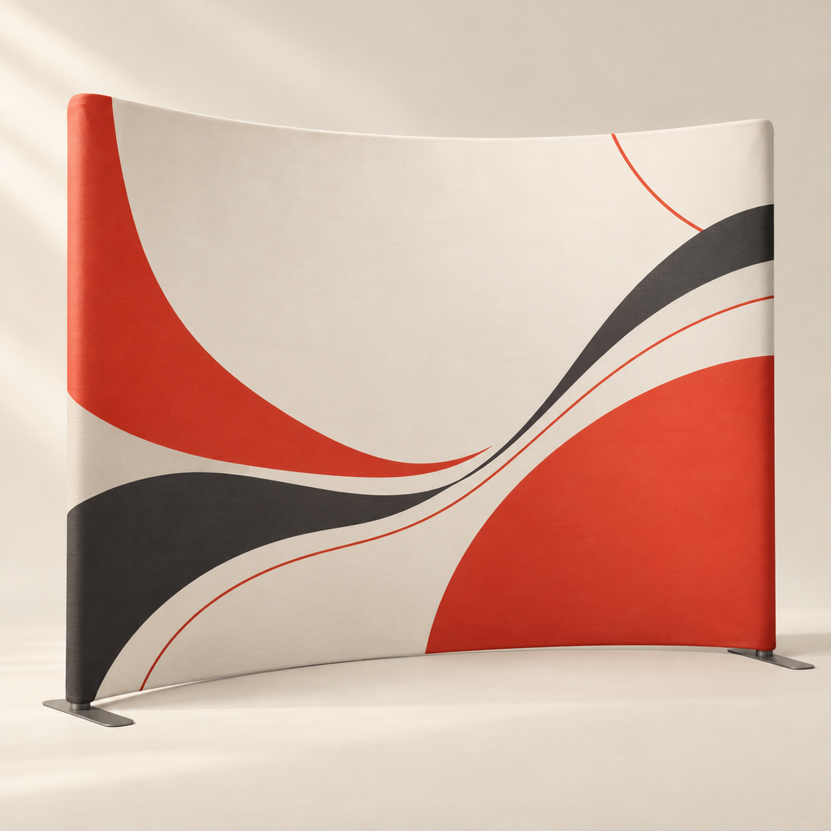 Zipper Wall Textilwand mit eigenem Druck – DM Printhouse Stuttgart