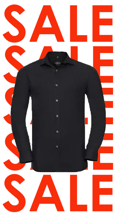 ABVERKAUF: Russell Herren Ultimate Stretch Hemd langarm R-960M-0