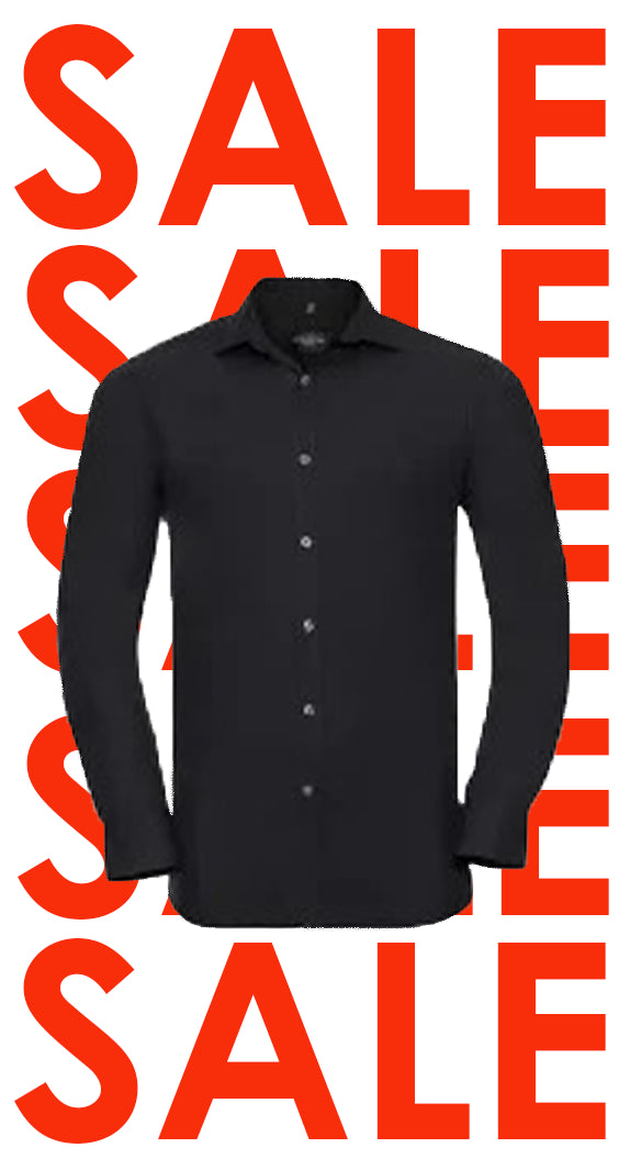 ABVERKAUF: Russell Herren Ultimate Stretch Hemd langarm R-960M-0