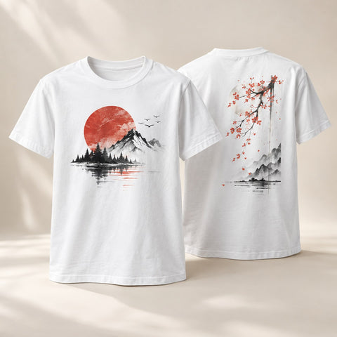 Shirts mit DTF-Druck vorne und hinten – DM Printhouse Stuttgart