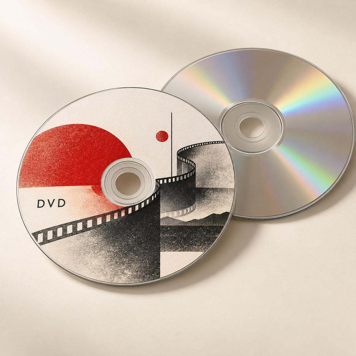 Bedruckte DVD mit Filmmotiv – DM Printhouse Stuttgart