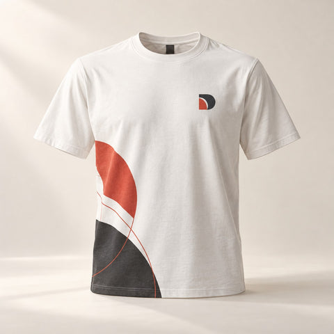Marken-Shirt mit Logodruck – DM Printhouse Stuttgart