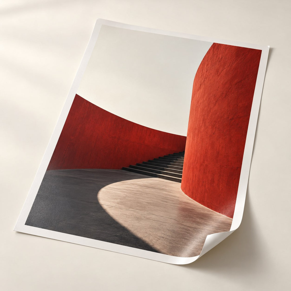 Premium-Fotoposter mit Architekturmotiv – DM Printhouse Stuttgart