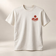 T-Shirt mit einfarbigem Flexdruck auf der Brust – DM Printhouse Stuttgart