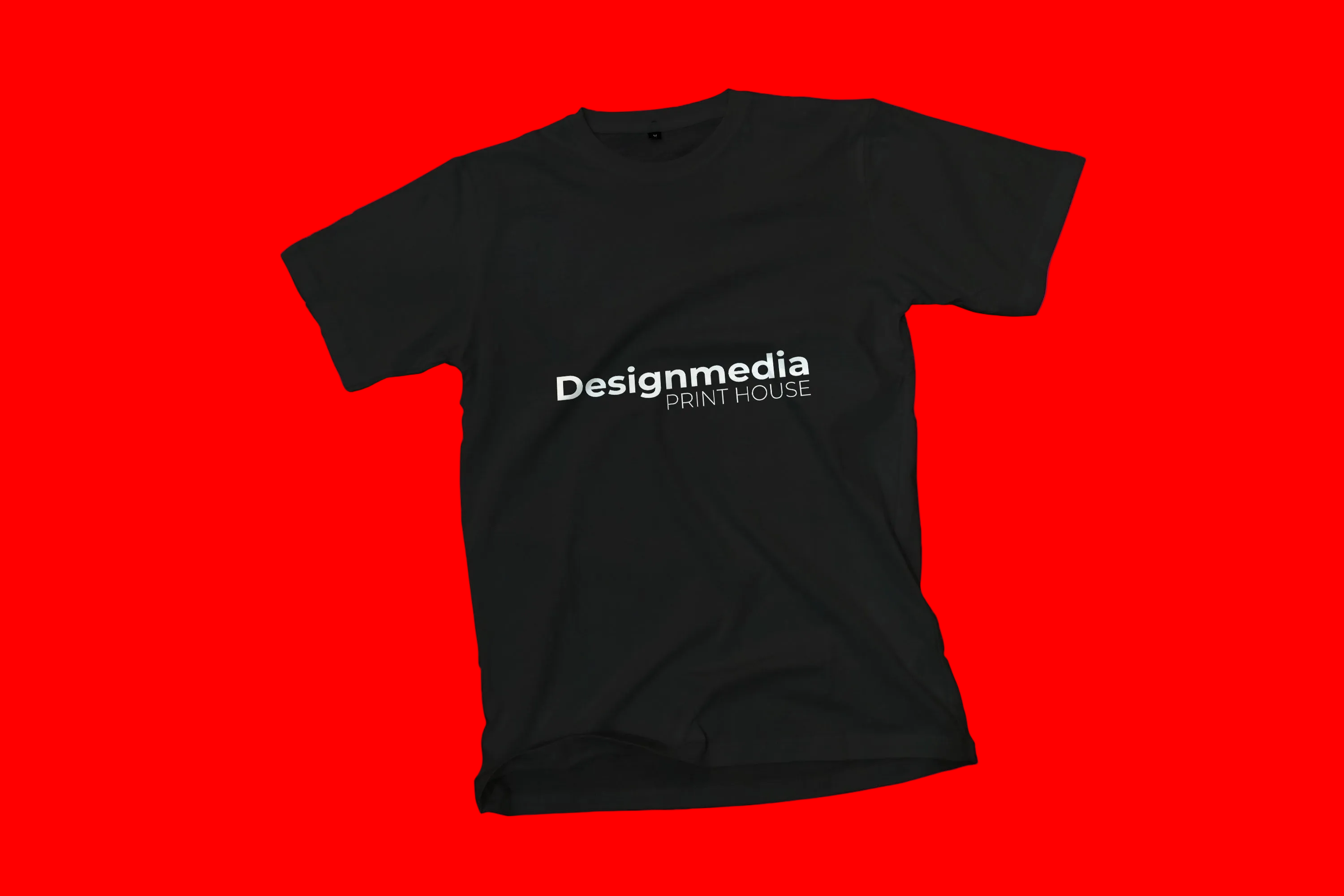 T-Shirt mit Flexdruck (1-farbig) | Premiumqualität