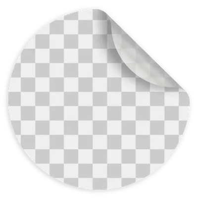 Transparente Aufkleber (Freiformat)