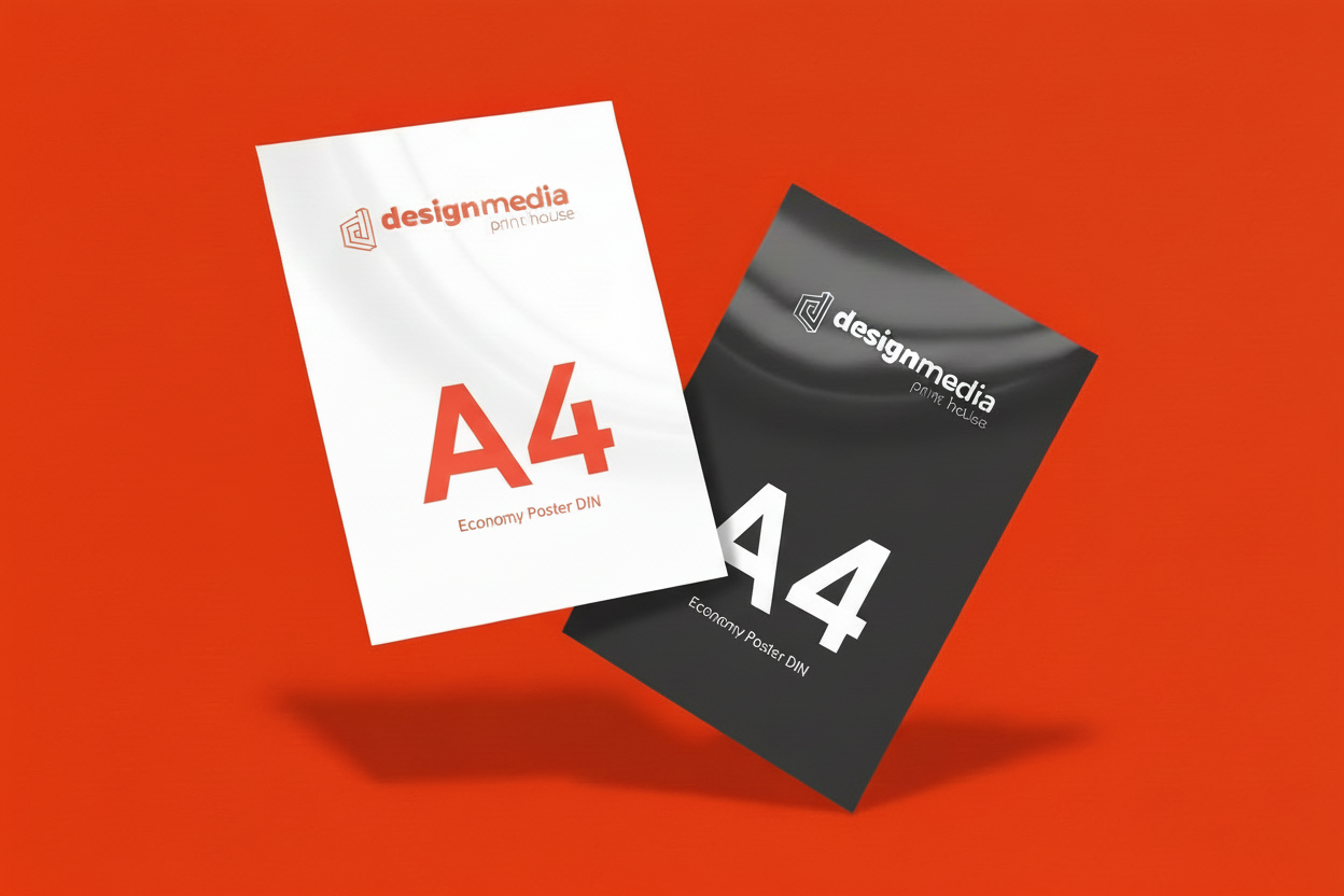 Digitaldruck A4 Vollfarbe – Express Sameday Produktion