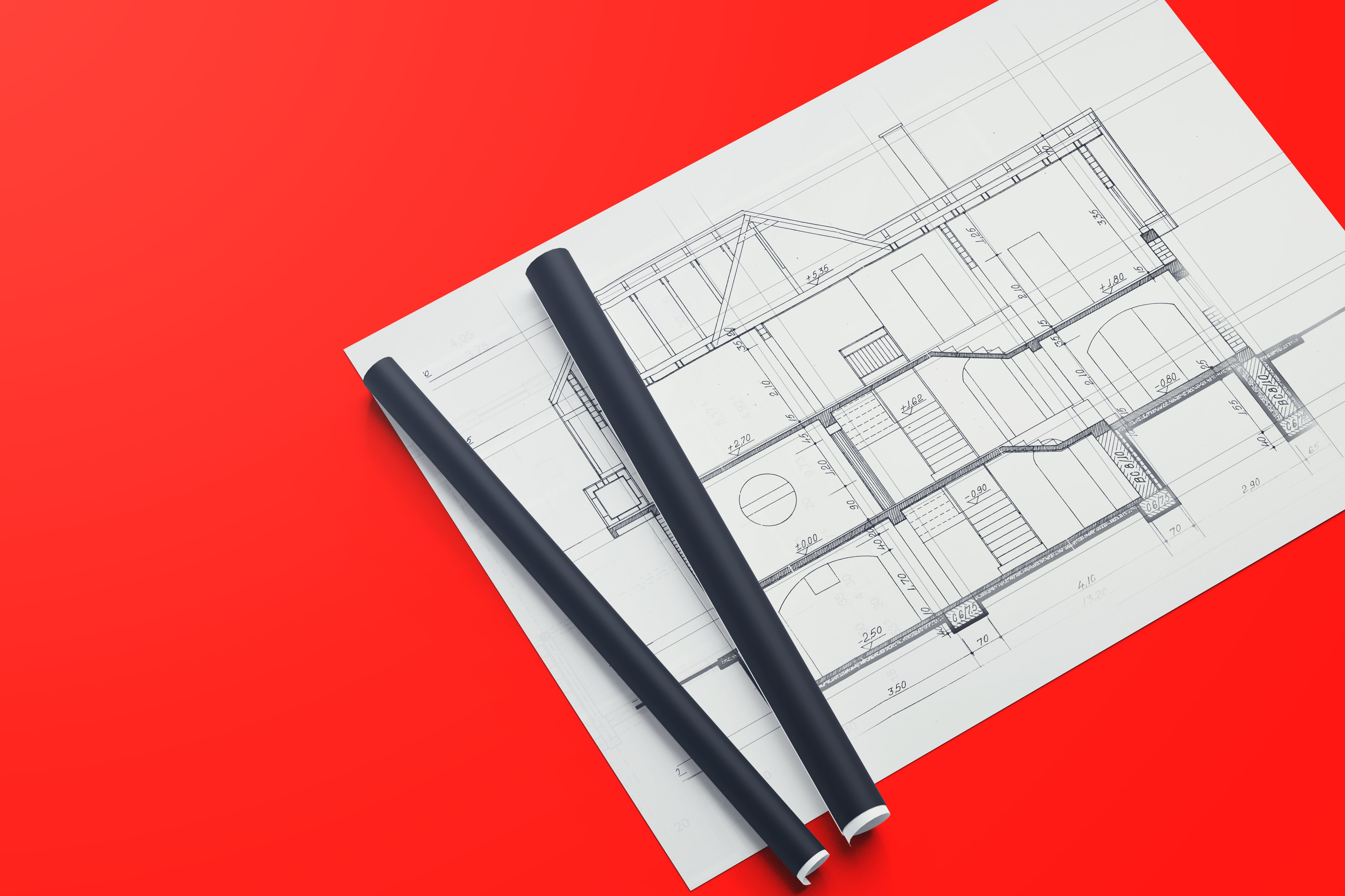 CAD-Druck - DINA0 - Architektenpläne Bauzeichnungen
