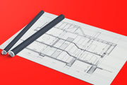 CAD-Druck - DINA3 Architektenpläne Bauzeichnungen