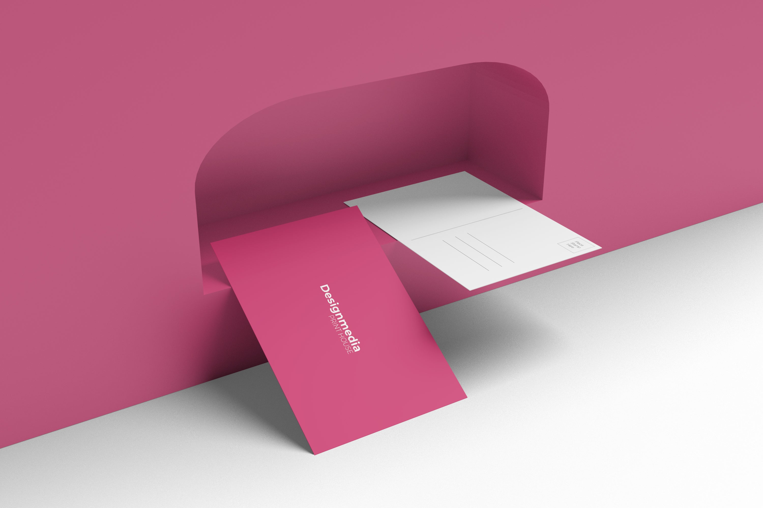 Postkarten - 4/4C - 148×148mm Quadrat - 300gr Metapaper Rough White
