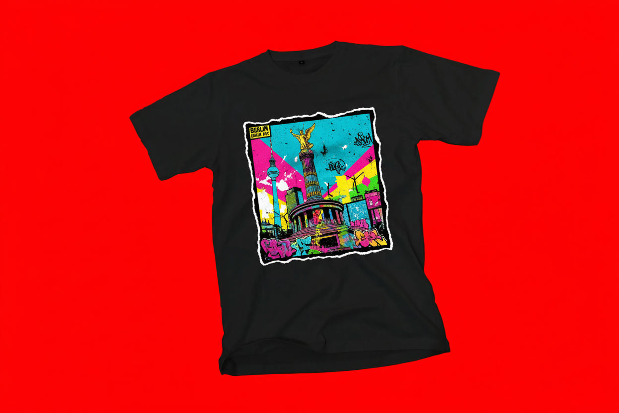DTF Transferdruck auf Folie (inkl. Shirt)