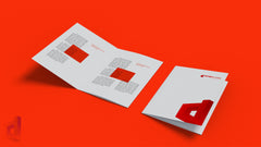 Falzflyer | DIN A5 | Hochformat