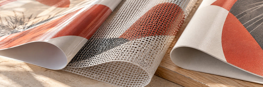 PVC, Mesh, Blockout