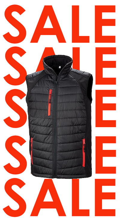 ABVERKAUF: RESULT Compass Padded Softshell Gilet R238X