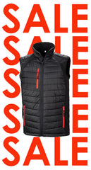 ABVERKAUF: RESULT Compass Padded Softshell Gilet R238X